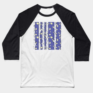 Birch Trees Baseball T-Shirt